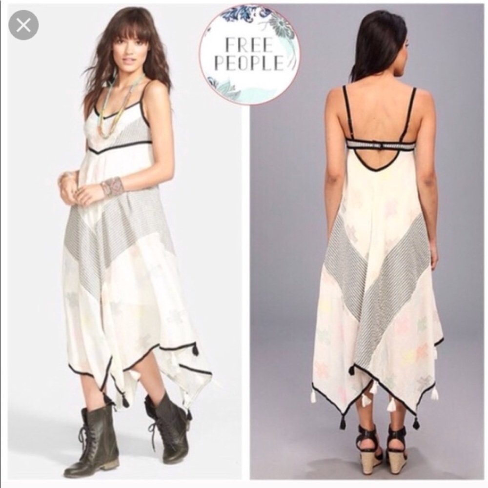Free People Crossing Paths Dress Size Large NWT